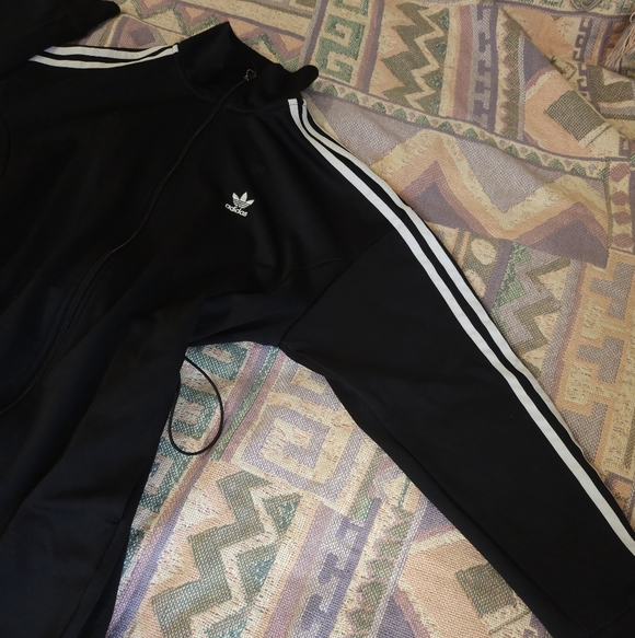 Adidas Originals Trefoil Long Sleeve Dress Size Medium - Picture 9 of 10